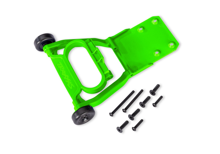 Wheelie Bar Complete Green (for 2WD with #3695X Transmission) in the group Catalog / Brands / T / Traxxas / Spare Parts at Minicars Hobby Distribution AB (423763-GRN)