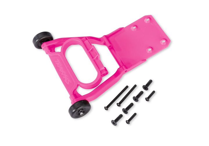 Wheelie Bar komplett Pink (für 2WD mit #3695X-Getriebe) in der Gruppe Katalog / Hersteller / T / Traxxas / Spare Parts bei Minicars Hobby Distribution AB (423763-PINK)