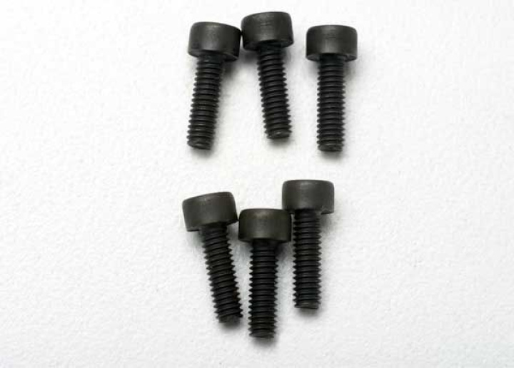 Skruv M2,5x8mm Hög Insex (6) i gruppen Katalog / Fabrikat / T / Traxxas / Skruv, Mutter & Brickor hos Minicars Hobby Distribution AB (423965)