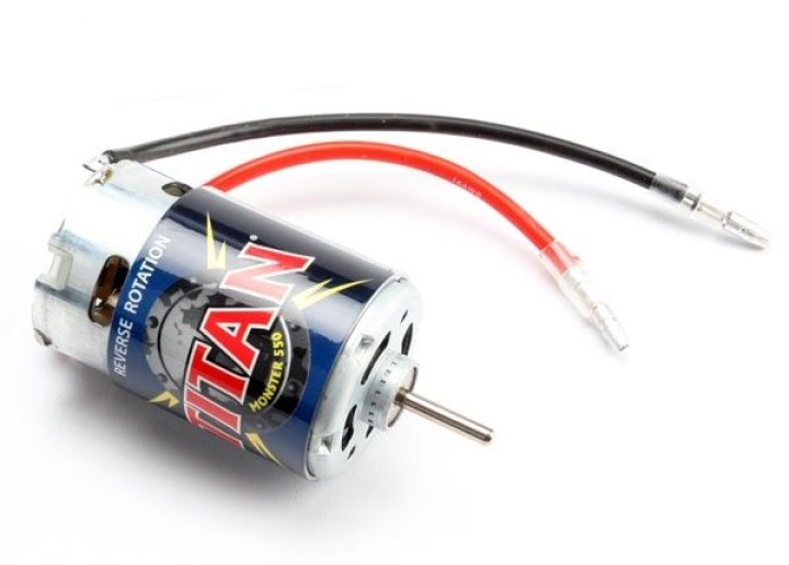 Motor Titan 550 21T Omvänd Rotation i gruppen Katalog / Fabrikat / T / Traxxas / Motor & Fartreglage (Std) hos Minicars Hobby Distribution AB (423975R)