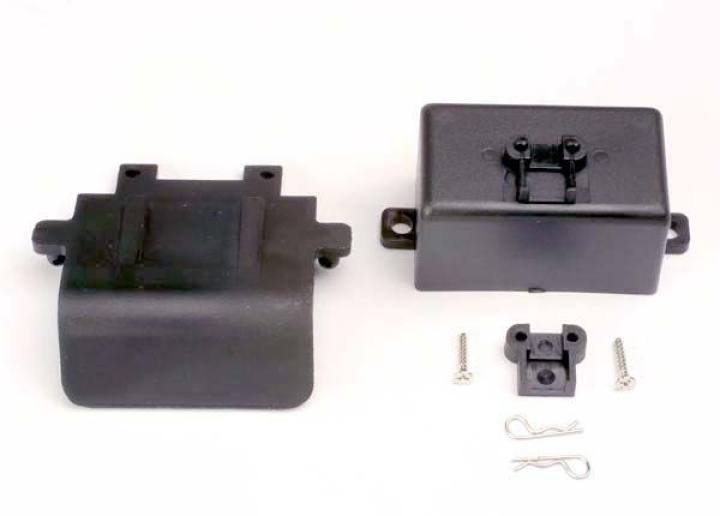 Stötångare Bak / Batterilåda Nitro Rustler i gruppen Katalog / Fabrikat / T / Traxxas / Reservdelar hos Minicars Hobby Distribution AB (424132)
