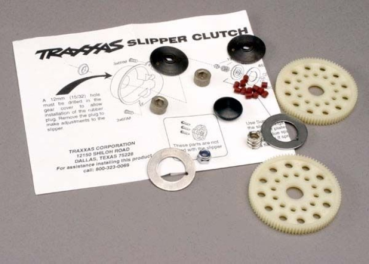Slirkoppling Komplett Nitro Rustler/Slash i gruppen Katalog / Fabrikat / T / Traxxas / Reservdelar hos Minicars Hobby Distribution AB (424615)