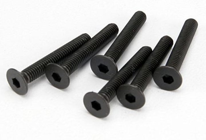 Skruv M3x20mm Försänkt Insex (6) i gruppen Katalog / Fabrikat / T / Traxxas / Skruv, Mutter & Brickor hos Minicars Hobby Distribution AB (424857)