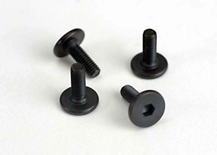Skruv M3x10mm Platt Insex (6) i gruppen Katalog / Fabrikat / T / Traxxas / Skruv, Mutter & Brickor hos Minicars Hobby Distribution AB (424859)