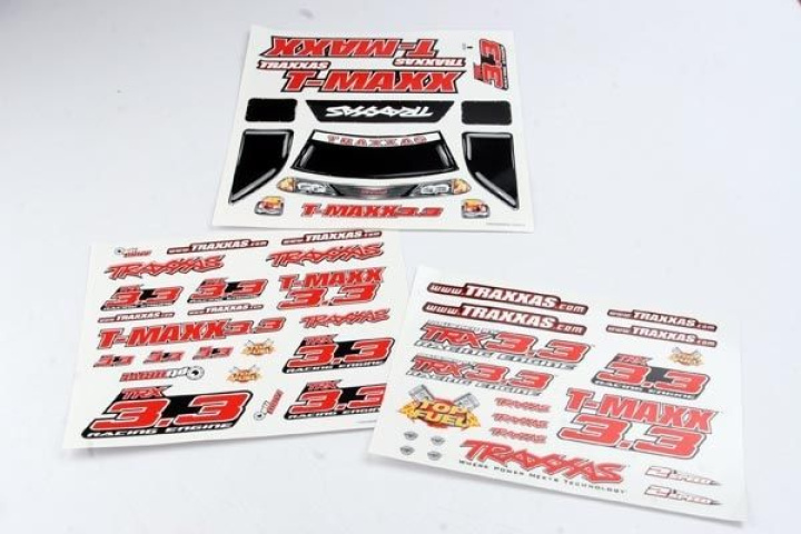 Dekalark T-Maxx 3.3* i gruppen Katalog / Fabrikat / T / Traxxas / Karosser & Tillbehör hos Minicars Hobby Distribution AB (424920R)