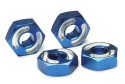 Hjulnav 14mm Aluminium Blå (4) T-Maxx/ Slayer Pro