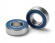 Ball bearing 8x16x5mm Blue Rubber Sealed (2)