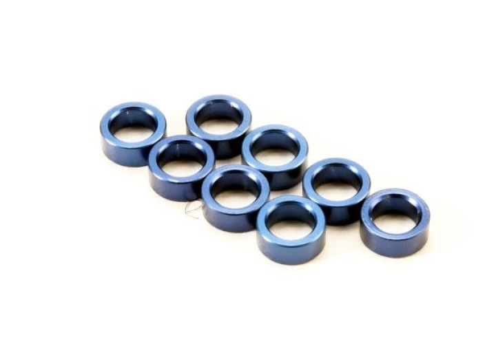 Distanser Aluminium Blå (8) i gruppen Katalog / Fabrikat / T / Traxxas / Reservdelar hos Minicars Hobby Distribution AB (425133A)