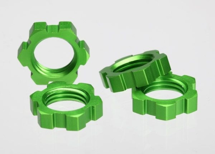 Hjulmutter 17mm Grön (4) i gruppen Katalog / Fabrikat / T / Traxxas / Reservdelar hos Minicars Hobby Distribution AB (425353A)