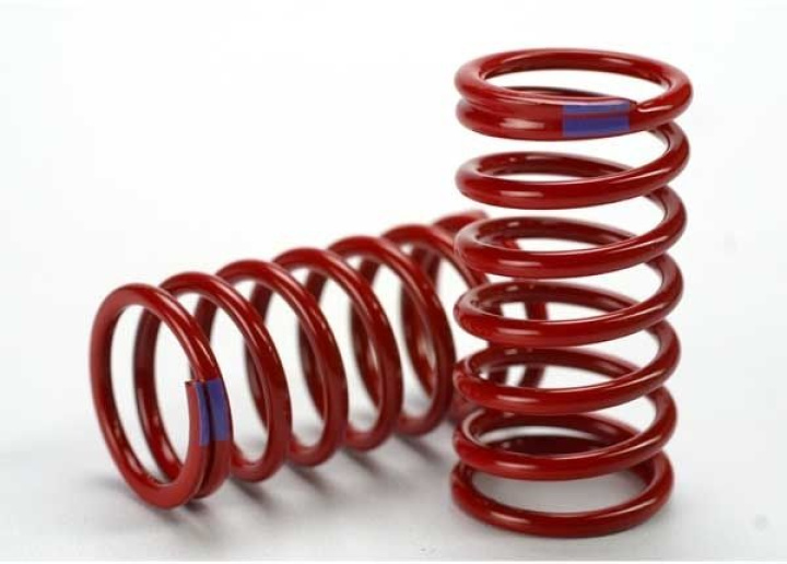 Stötdämparfjädrar GTR Röd (6.4 Lila) (2) i gruppen Katalog / Fabrikat / T / Traxxas / Reservdelar hos Minicars Hobby Distribution AB (425445)