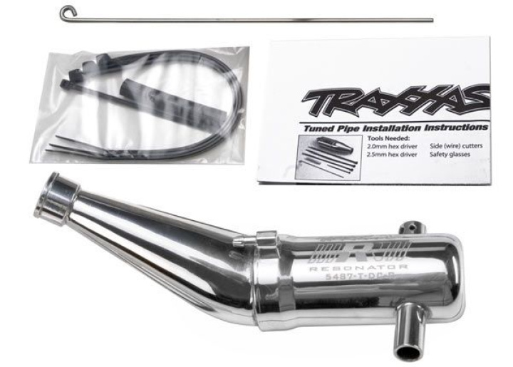 Pipa Aluminium 2-kammar Vinklad i gruppen Katalog / Fabrikat / T / Traxxas / Bränslemotorer & Delar hos Minicars Hobby Distribution AB (425487)