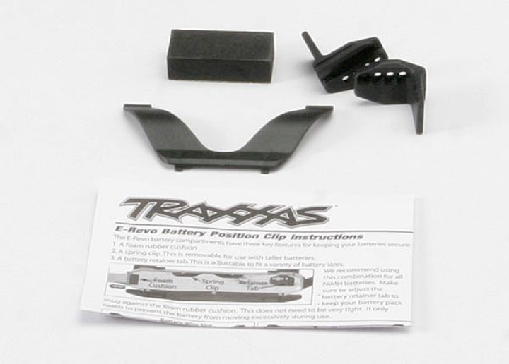 Låsningsset Batterilåda E-Revo/ Summit i gruppen Katalog / Fabrikat / T / Traxxas / Reservdelar hos Minicars Hobby Distribution AB (425629)