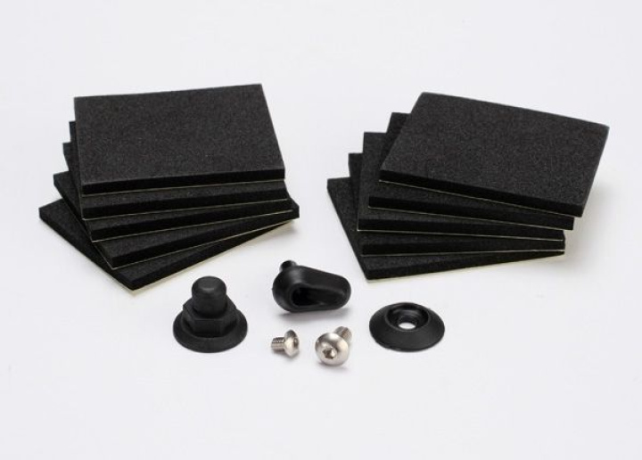 Foam-Plattor/ Huvstolpe Set Spartan/ DCB M41 i gruppen Katalog / Fabrikat / T / Traxxas / Reservdelar hos Minicars Hobby Distribution AB (425723)