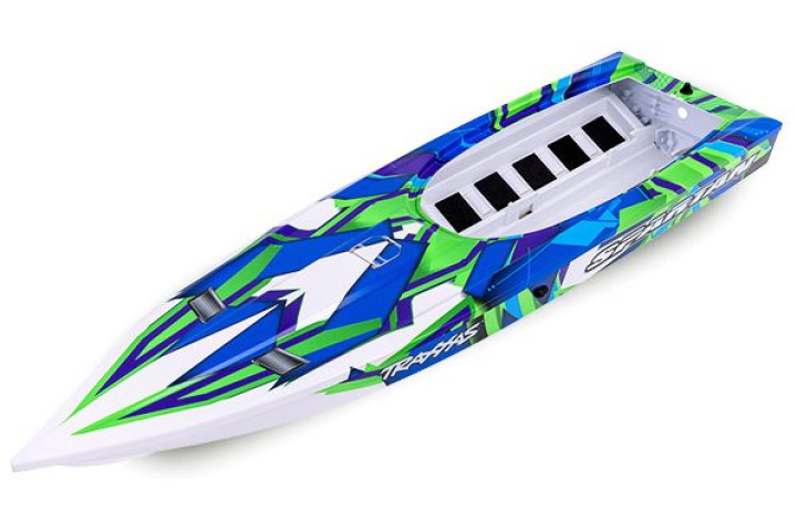 Skrov Grön Spartan i gruppen Katalog / Fabrikat / T / Traxxas / Reservdelar hos Minicars Hobby Distribution AB (425737G)