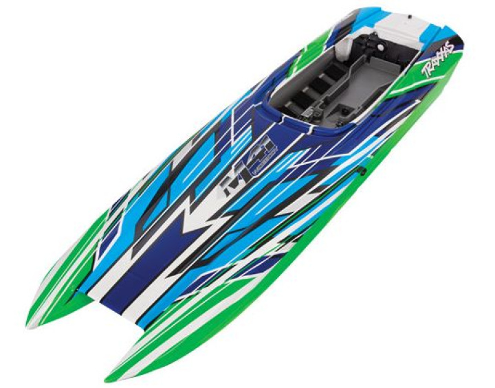 Skrov Grön-X DCB M41 i gruppen Katalog / Fabrikat / T / Traxxas / Reservdelar hos Minicars Hobby Distribution AB (425786G)