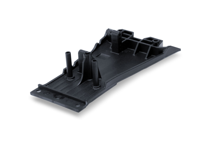 Chassis LCG Lower Steel Gray Slash 2WD in the group Catalog / Brands / T / Traxxas / Spare Parts at Minicars Hobby Distribution AB (425831-STGRY)