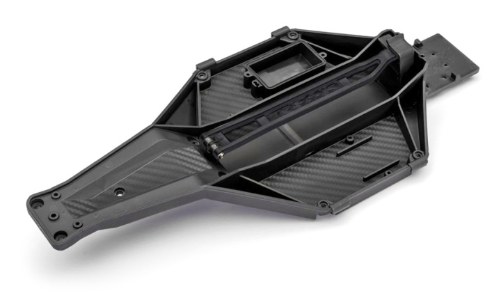 Chassi LCG Bottenplatta Svart Slash 2WD i gruppen Katalog / Fabrikat / T / Traxxas / Reservdelar hos Minicars Hobby Distribution AB (425832-BLK)