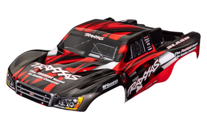 Kaross Slash 2WD/4x4 Röd Målad* i gruppen Katalog / Fabrikat / T / Traxxas / Karosser & Tillbehör hos Minicars Hobby Distribution AB (425851)