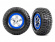 Tires & Wheels, BFGoodrich/SCT Chrome-Blue 4WD/2WD Rear (2)