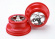 Wheels SCT Chrome-Red 2.2/3.0 4WD/2WD Front (2)