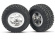 Tires & Wheels SCT/SCT Satin Chrome 4WD/2WD Rear (2)