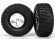 Tires & Wheels Kumho/SCT Satin Chrome 4WD/2WD Rear (2)