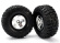 Tires & wheels, assembled, glued (SCT satin chrome, beadlock