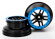 Wheels SCT Split-Spoke Black-Blue 2.2/3.0 2WD Front (2)
