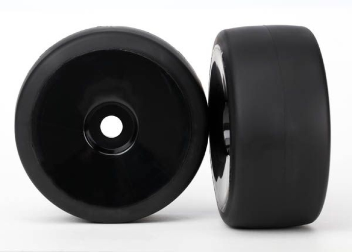 Däck & Fälg Slicks S1/Disk Svart Fram (2) XO-1 i gruppen Katalog / Fabrikat / T / Traxxas / Däck & Fälg hos Minicars Hobby Distribution AB (426475)