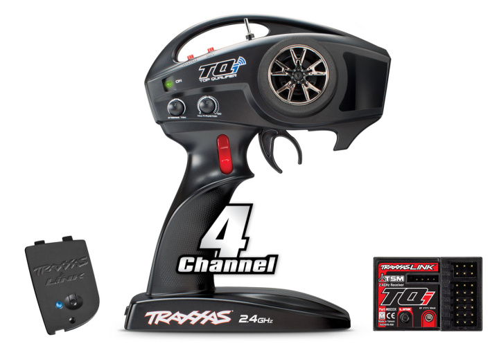 Sändare TQi Bluetooth 4-k TX / 5-k RX TSM med Blåtands-modul i gruppen Katalog / Fabrikat / T / Traxxas / Radioutrustning hos Minicars Hobby Distribution AB (426507A)