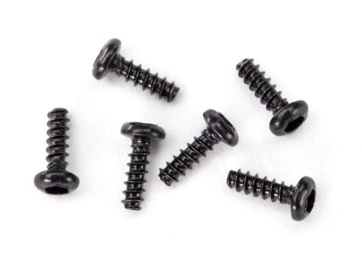 Skruv 1,6x5mm Kullrig Självgängande (6) i gruppen Katalog / Fabrikat / T / Traxxas / Skruv, Mutter & Brickor hos Minicars Hobby Distribution AB (426644)