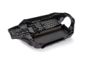 Chassis Plate (Long Battery) Steel Gray Rustler 4x4