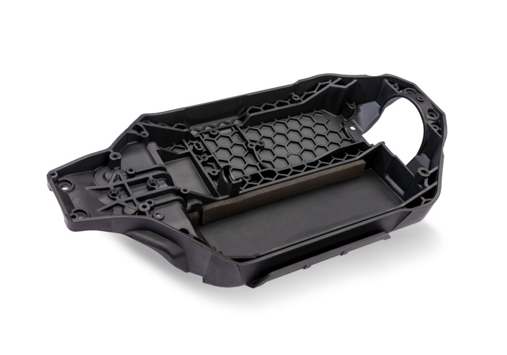 Chassis Plate (Long Battery) Steel Gray Rustler 4x4 in the group Catalog / Brands / T / Traxxas / Spare Parts at Minicars Hobby Distribution AB (426723-STGRY)
