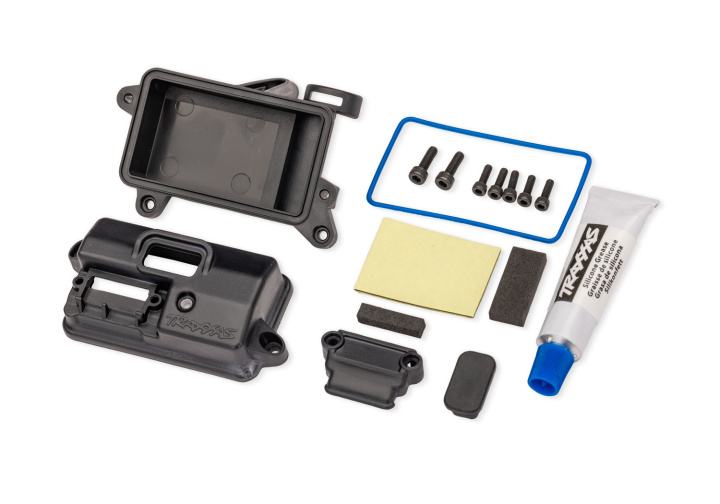 Receiver Box in the group Catalog / Brands / T / Traxxas / Spare Parts at Minicars Hobby Distribution AB (426724-BLK)