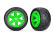 Tires & Wheels Anaconda/RXT Green 2,8 2WD Rear (TSM-Rated) (2)