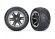 Tires & Wheels Anaconda/RXT Black & Chrome 2,8 2WD Rear (TSM-Rated) (2)
