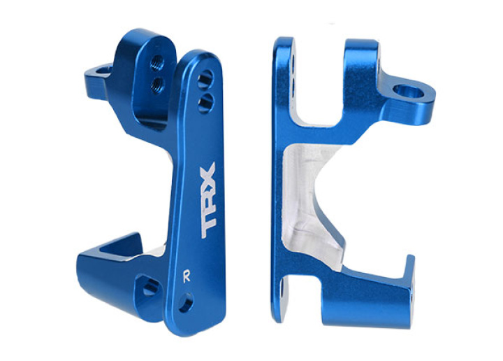Casterblock Alu Blå V+H (2) i gruppen Katalog / Fabrikat / T / Traxxas / Reservdelar hos Minicars Hobby Distribution AB (426832X)