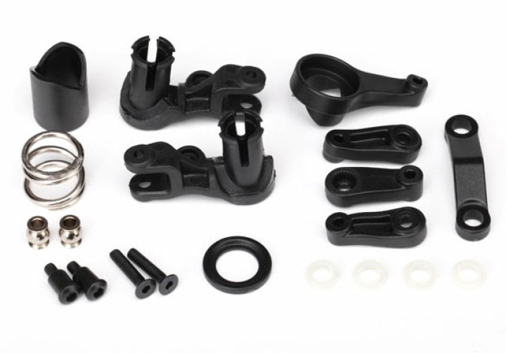 Styrlänkage/Servoräddare Set i gruppen Katalog / Fabrikat / T / Traxxas / Reservdelar hos Minicars Hobby Distribution AB (426845X)