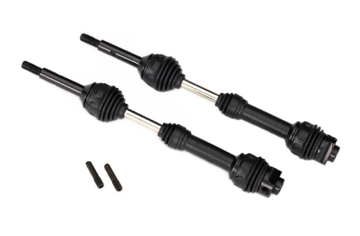 Drivaxel Bak Stål Komplett (2) i gruppen Katalog / Fabrikat / T / Traxxas / Reservdelar hos Minicars Hobby Distribution AB (426852R)
