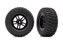 Däck & Fälg Kumho/S-Spoke Svart 4WD/2WD Bak (2)