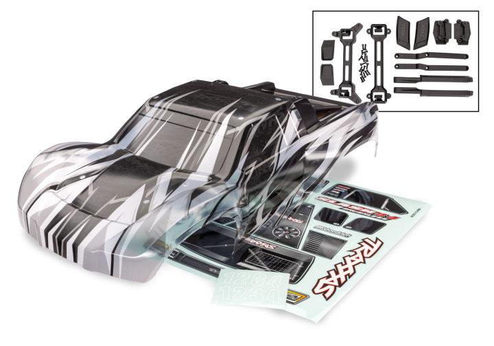 Kaross Slash 4x4 ProGraphics Clipless Komplett i gruppen Katalog / Fabrikat / T / Traxxas / Karosser & Tillbehör hos Minicars Hobby Distribution AB (426948X)