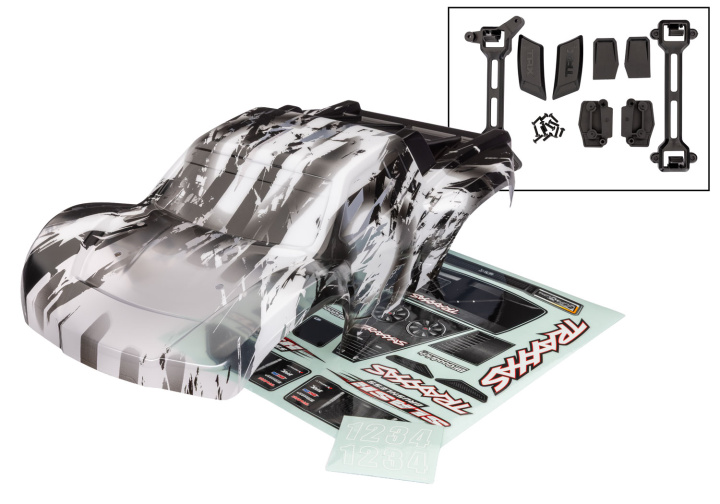 Kaross Slash 2WD ProGraphix Clipless Komplett i gruppen Katalog / Fabrikat / T / Traxxas / Karosser & Tillbehör hos Minicars Hobby Distribution AB (426958X)