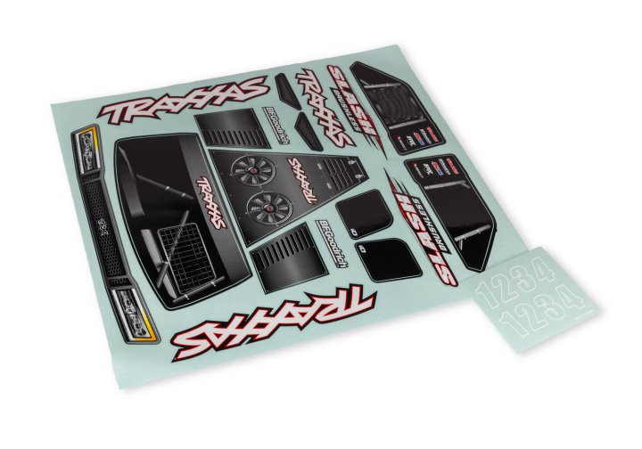 Dekalark Slash i gruppen Katalog / Fabrikat / T / Traxxas / Karosser & Tillbehör hos Minicars Hobby Distribution AB (426981)