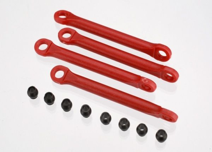 Stötstång Fjädring Röd (4) 1/16 Slash i gruppen Katalog / Fabrikat / T / Traxxas / Reservdelar hos Minicars Hobby Distribution AB (427018)