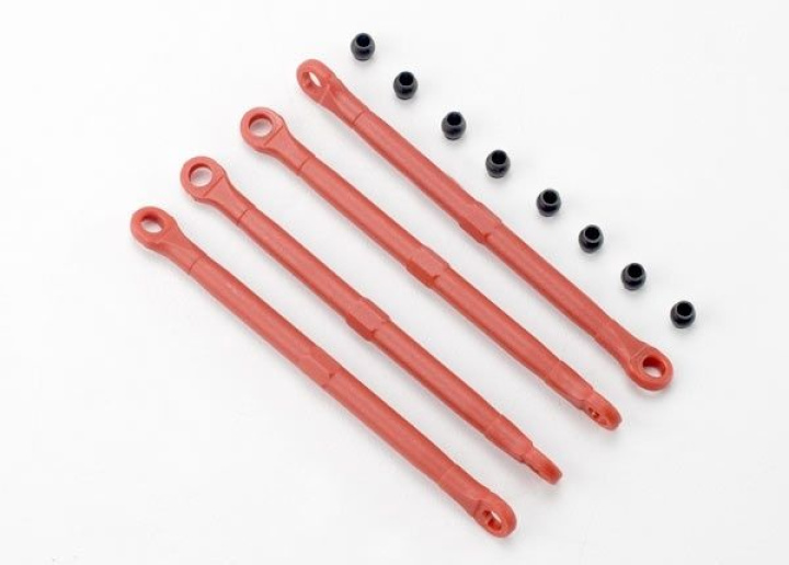 Toe-links Röd (4) 1/16 E-Revo, Summit i gruppen Katalog / Fabrikat / T / Traxxas / Reservdelar hos Minicars Hobby Distribution AB (427138)