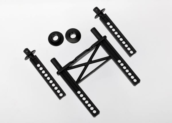 Karossfäste Fram & Bak Set Mustang* i gruppen Katalog / Fabrikat / T / Traxxas / Reservdelar hos Minicars Hobby Distribution AB (427314)
