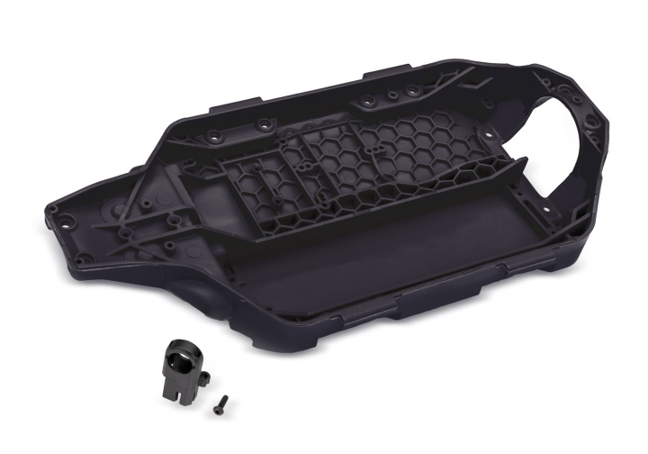 Chassisplatte Stahlgrau Slash 4x4 in der Gruppe Katalog / Hersteller / T / Traxxas / Spare Parts bei Minicars Hobby Distribution AB (427422X-STGRY)
