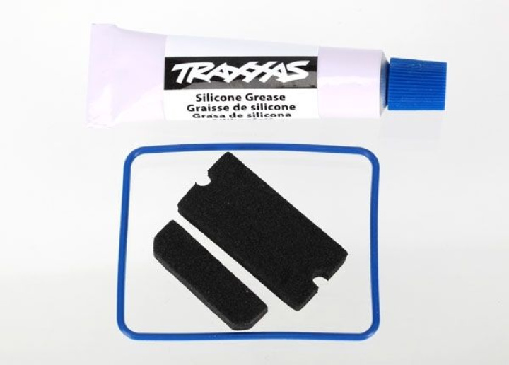 Tätningssats Mottagarlåda (#7424) i gruppen Katalog / Fabrikat / T / Traxxas / Reservdelar hos Minicars Hobby Distribution AB (427425)