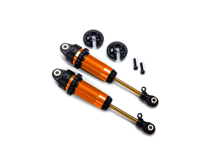 Stötdämpare Alu Orange GTR XX-Long utan fjädrar (2) i gruppen Katalog / Fabrikat / T / Traxxas / Reservdelar hos Minicars Hobby Distribution AB (427462-ORNG)