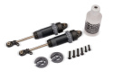 Shocks Steel Gray GTR XX-Long without springs (2)